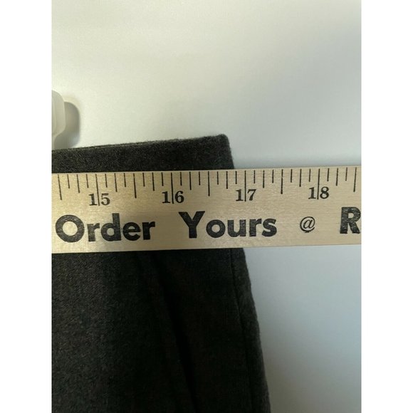 Polo Ralph Lauren Wool Pants Made in Italy Gray Cuffed Flat Front Mens 33x29. - Picture 8 of 11